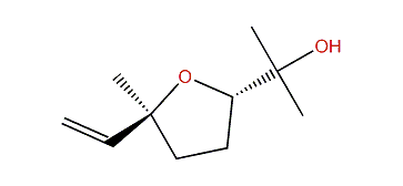trans-2-(Tetrahydro-5-methyl-5-vinylfuran-2-yl)-propan-2-ol